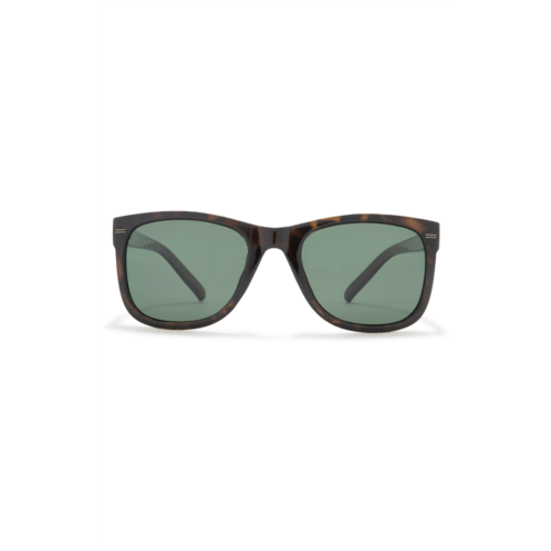 Hurley 52mm Polarized Square Sunglasses