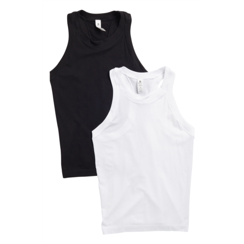 90 DEGREE BY REFLEX Crista 2-Pack Seamless Racerback Tanks