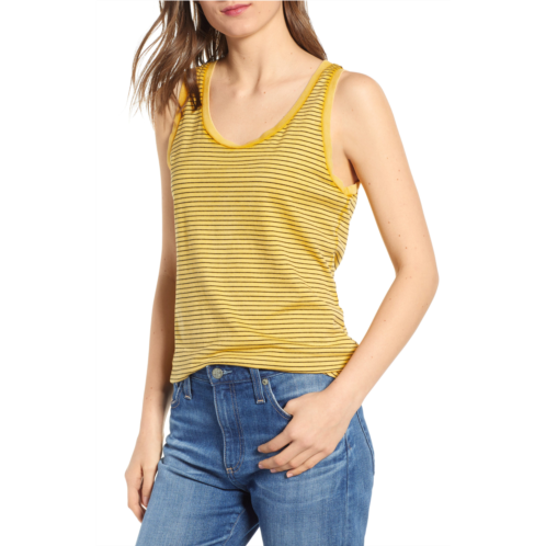 AG Cambria Stripe Fitted Tank