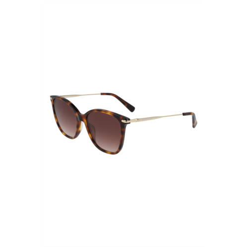 Longchamp 54mm Gradient Cat Eye Sunglasses