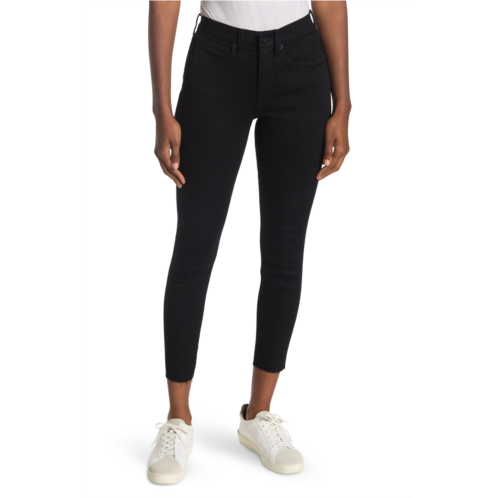 Lucky Brand Bridgette High Rise Raw Ankle Crop Skinny Jeans