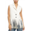 Know One Cares Faux Leather Fringed Vest