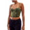 BDG Urban Outfitters Lace & Satin Corset Crop Top
