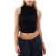BDG Urban Outfitters Ruched Washed Cotton Crop Top