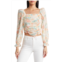 Love By Design Costa Rica Floral Long Sleeve Crop Top