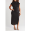 Renee C Ruched Jersey Dress