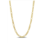 DELMAR 18K Gold Plated Figaro Chain Link Necklace