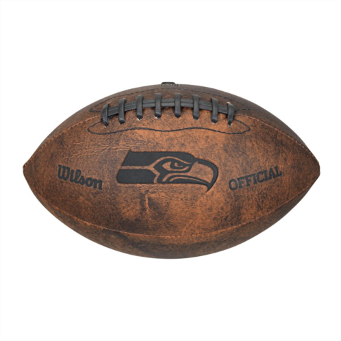 Wilson Seattle Seahawks Throwback Youth-Sized Football