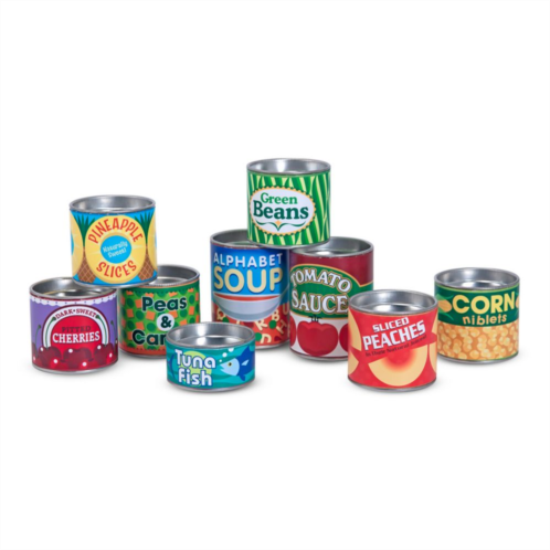 Melissa & Doug Lets Play House Grocery Cans
