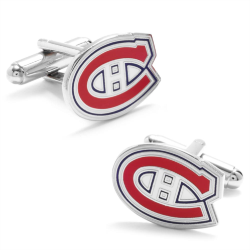 Mens Cuff Links, Inc. Montreal Canadiens Rhodium-Plated Cuff Links