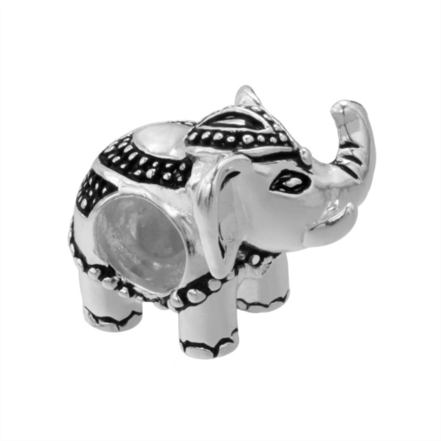 Individuality Beads Sterling Silver Textured Elephant Bead