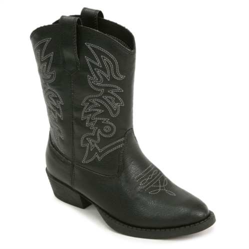 Deer Stags Ranch Kids Cowboy Boots