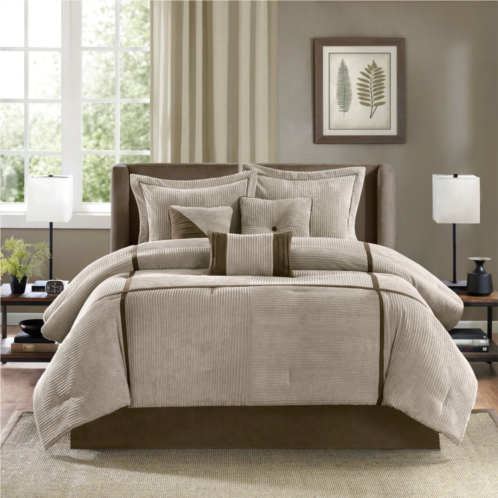 Madison Park Houston 7-pc. Comforter Set with Throw Pillows