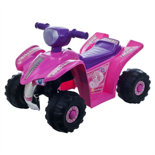 Kohls Lil Rider Pink Princess Mini Quad Ride-On Four Wheeler