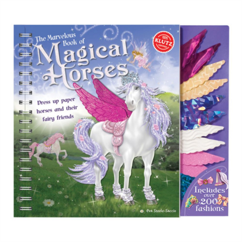 The Marvelous Book of Magical Horses Paper Doll Set by Klutz