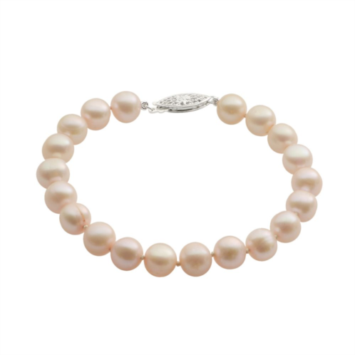 Unbranded PearLustre by Imperial Dyed Freshwater Cultured Pearl Sterling Silver Bracelet