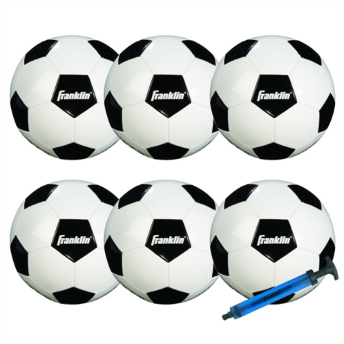 Franklin Sports Competition 100 Soccer Ball Team Pack