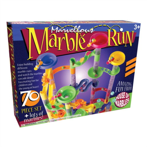 Marvellous Marble Run 70-pc. Set by House of Marbles