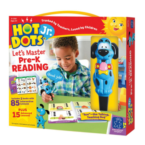Educational Insights Hot Dots Jr. set and Ace?The Talking, Teaching Dog Pen