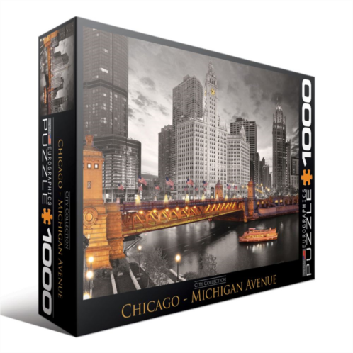 Eurographics 1000-pc. City Collection Chicago Michigan Avenue Jigsaw Puzzle