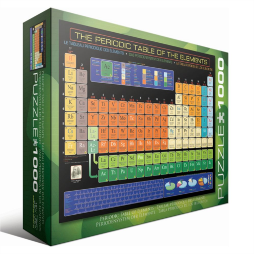 Eurographics 1000-pc. Periodic Table of Elements Jigsaw Puzzle
