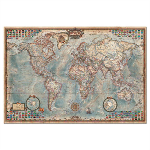 Educa The World Map 4,000-pc. Jigsaw Puzzle