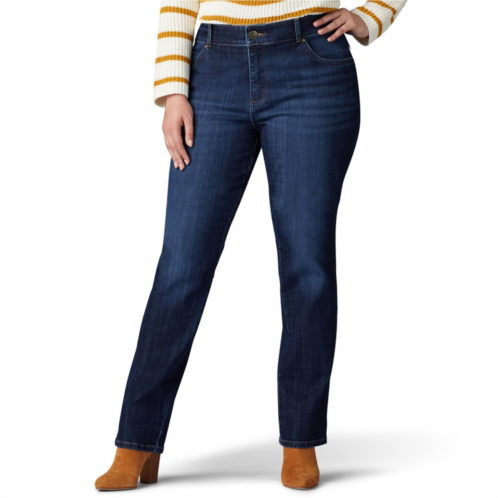 Plus Size Lee Relaxed Fit Straight-Leg Jeans