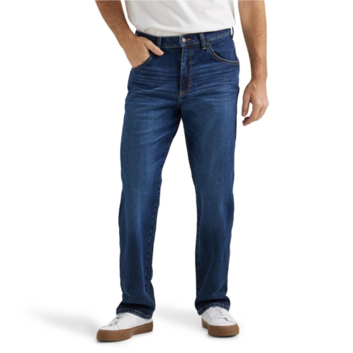 Mens Wrangler Relaxed-Fit Stretch Jeans