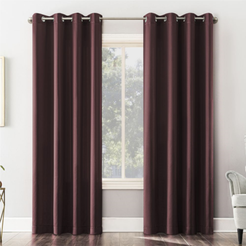 Sun Zero 1-Panel Ludlow Blackout Grommet Window Curtain