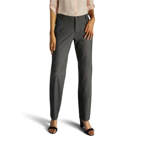 Womens Lee Relaxed Fit Straight-Leg Twill Pants