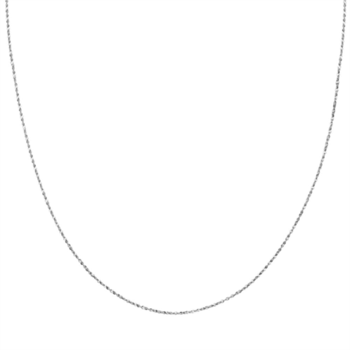 PRIMROSE Sterling Silver Serpentine Chain Necklace