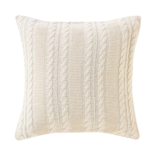 VCNY Home VCNY Dublin Cable Knit Throw Pillow