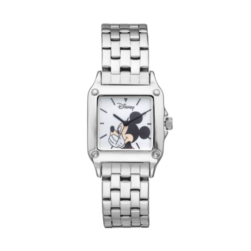 Disneys Mickey Mouse Womens Stainless Steel Watch
