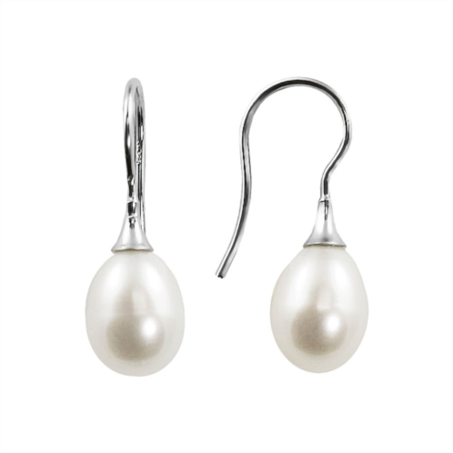 Unbranded Sterling Silver Cultured Freshwater Pearl Single-Drop Earrings