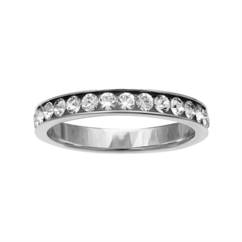 PRIMROSE Sterling Silver Cubic Zirconia Ring