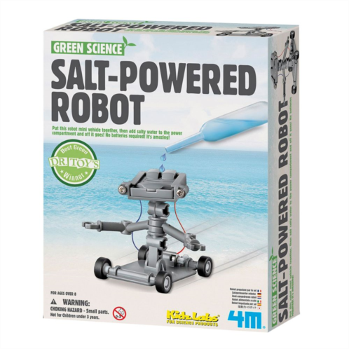 Toysmith 4M Salt-Powered Robot Science Kit
