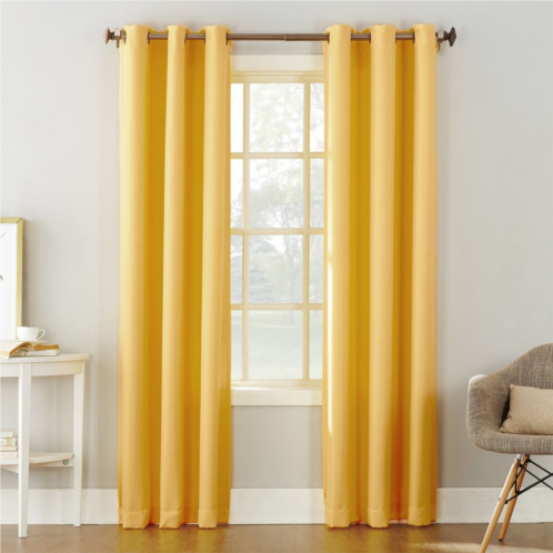 No. 918 1-Panel Montego Casual Textured Grommet Window Curtain