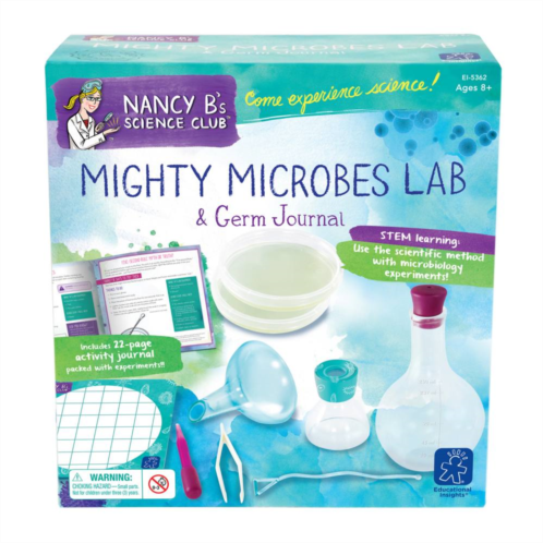 Educational Insights Nancy Bs Science Club Mighty Microbes Lab & Germ Journal
