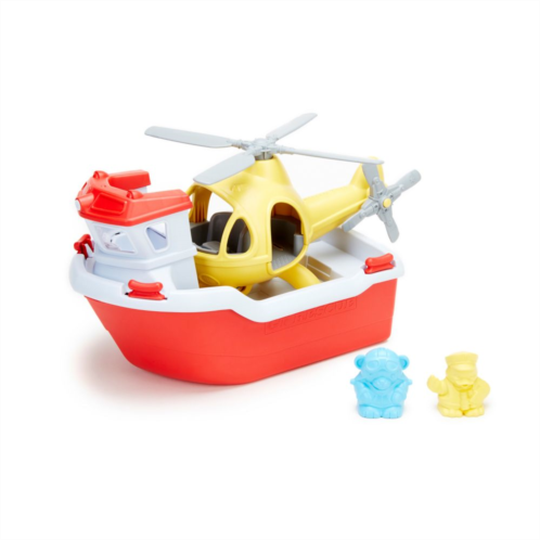 Kohls Green Toys Rescue Boat & Helicopter Set