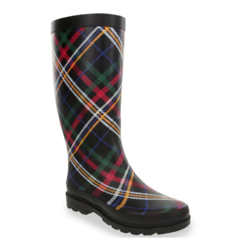 sugar Raffle Womens Waterproof Rain Boots
