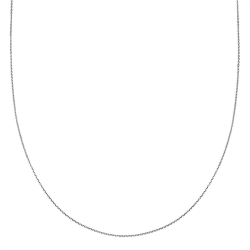 PRIMROSE Sterling Silver Flat Link Chain Necklace - 20 in.