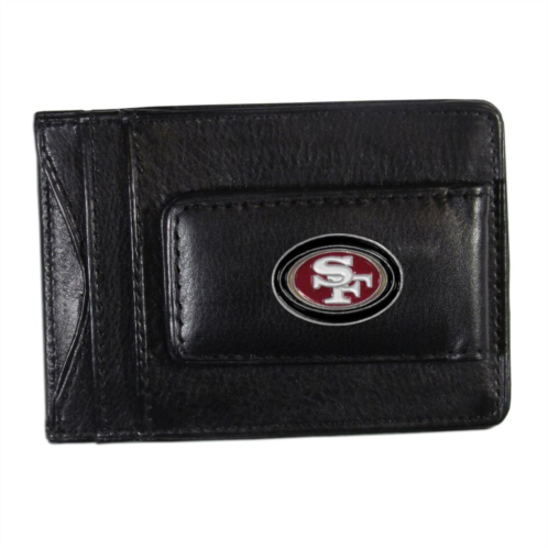 Kohls San Francisco 49ers Black Leather Cash & Card Holder