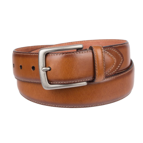Mens Levis Leather Tab and Rivet Casual Belt