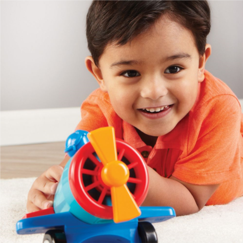 Learning Resources 1-2-3 Build It Car-Plane-Boat Set