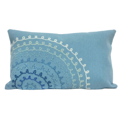 Trans Ocean Imports Liora Manne Ombre Threads Indoor Outdoor Throw Pillow