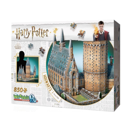Harry Potter Collection 850-pc. Hogwarts Great Hall 3D Puzzle by Wrebbit