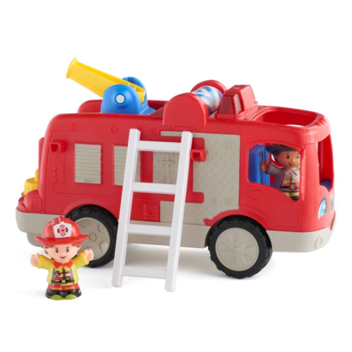 Licensed Character Fisher-Price Little People Helping Others Fire Truck