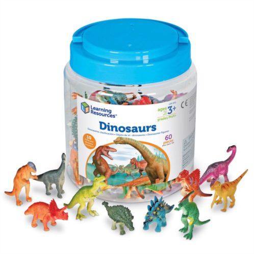 Learning Resources 60-Piece Dinosaur Counters