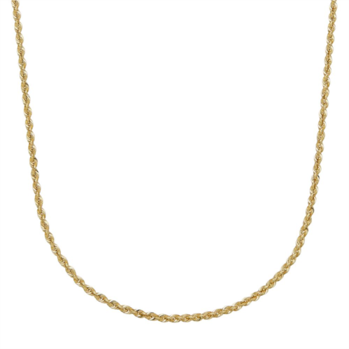 Everlasting Gold 14k Gold Rope Chain - 24 in.