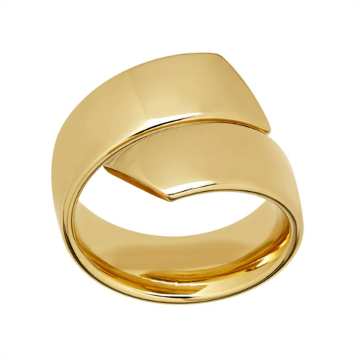 Everlasting Gold 10k Gold Bypass Ring